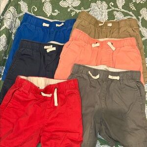 Kids' Multi-Color Casual Shorts Set